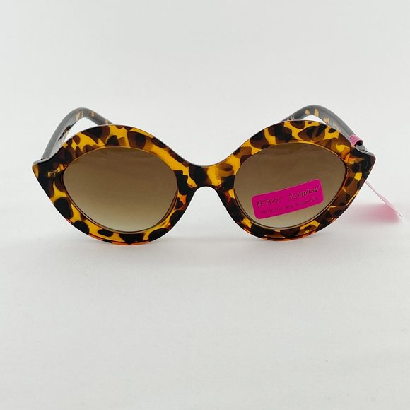 Betsey Johnson Tortoise Sunglasses - Picture 1 of 5